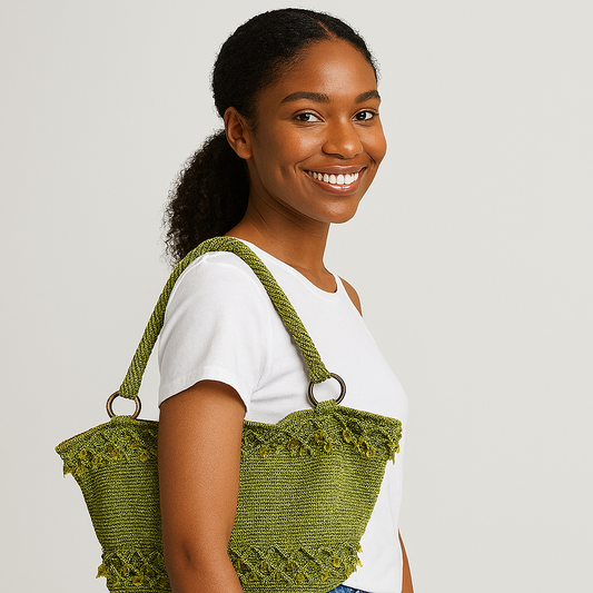 Handcrafted Woven Shoulder Bag