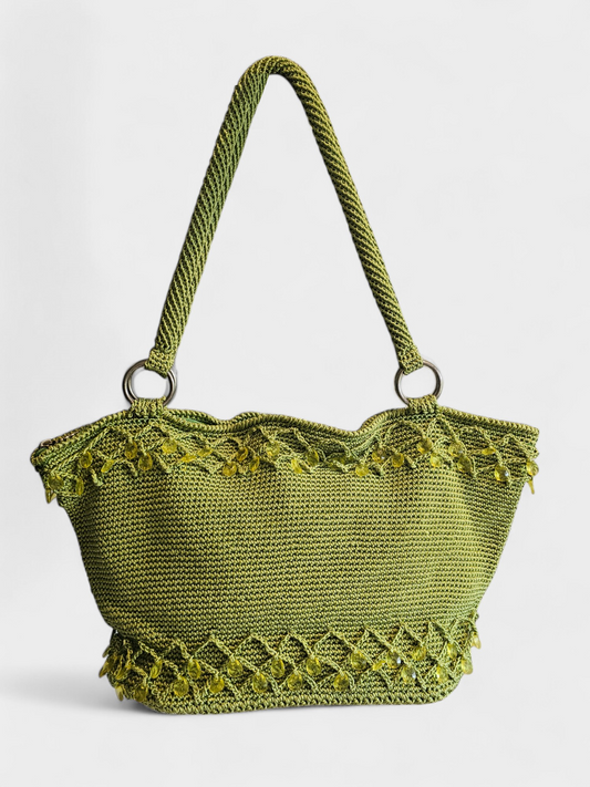 Handcrafted Woven Shoulder Bag image 0