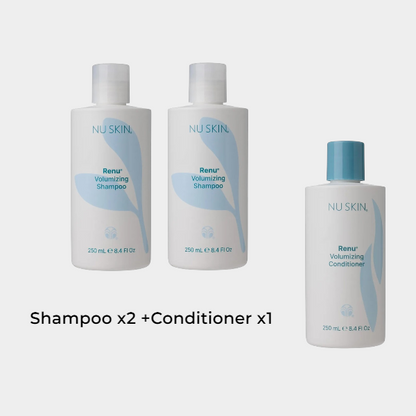 Nu Skin ReNu® Volumizing Shampoo and Conditioner 3PK