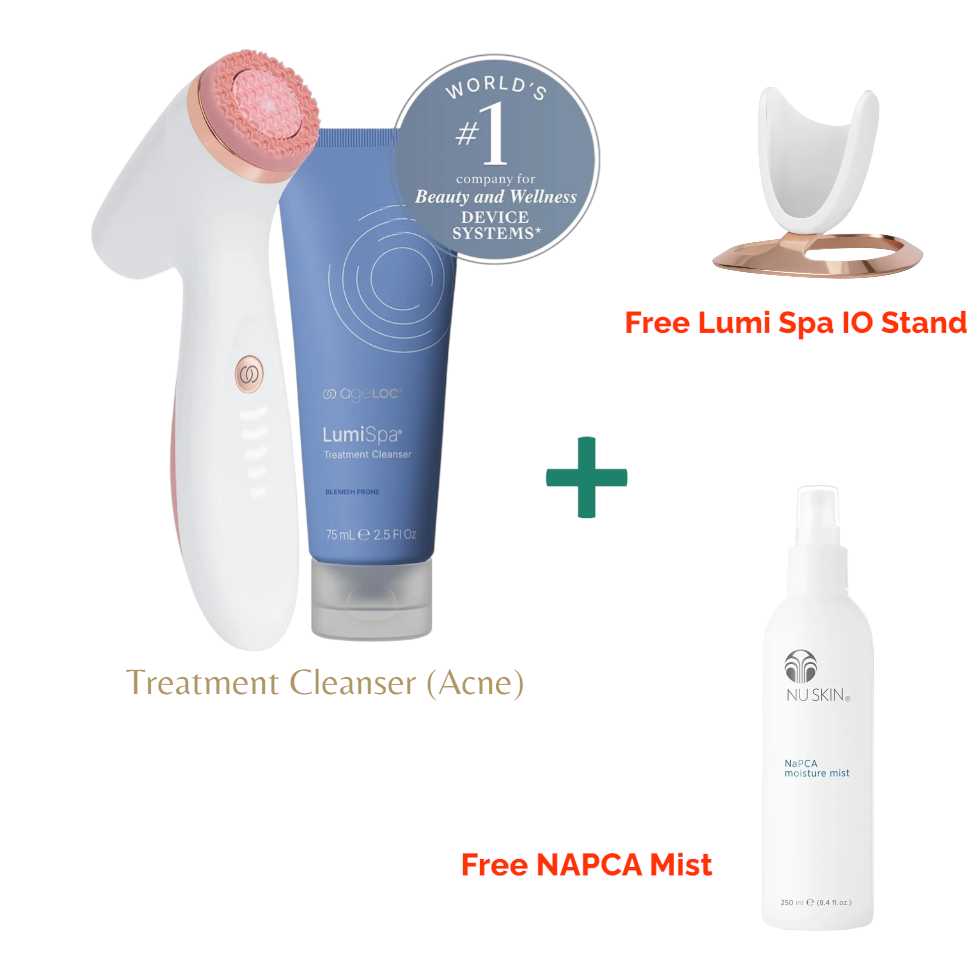 ageLOC® LumiSpa® iO (Rose Gold) Kit